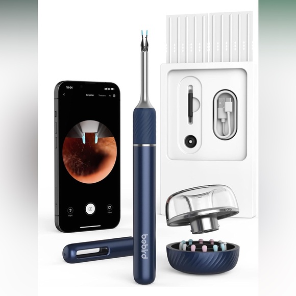 Ear Camera, Ear Wax Removal Tool Camera with Ear Tweezers, 10 Megapixels Ear